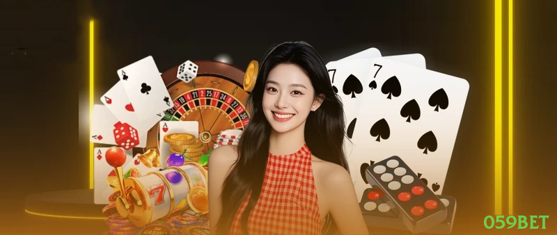 Imagem promocional de todos os jogos da 059bet